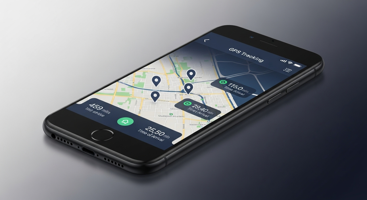 GPS tracking with Clara mobile app