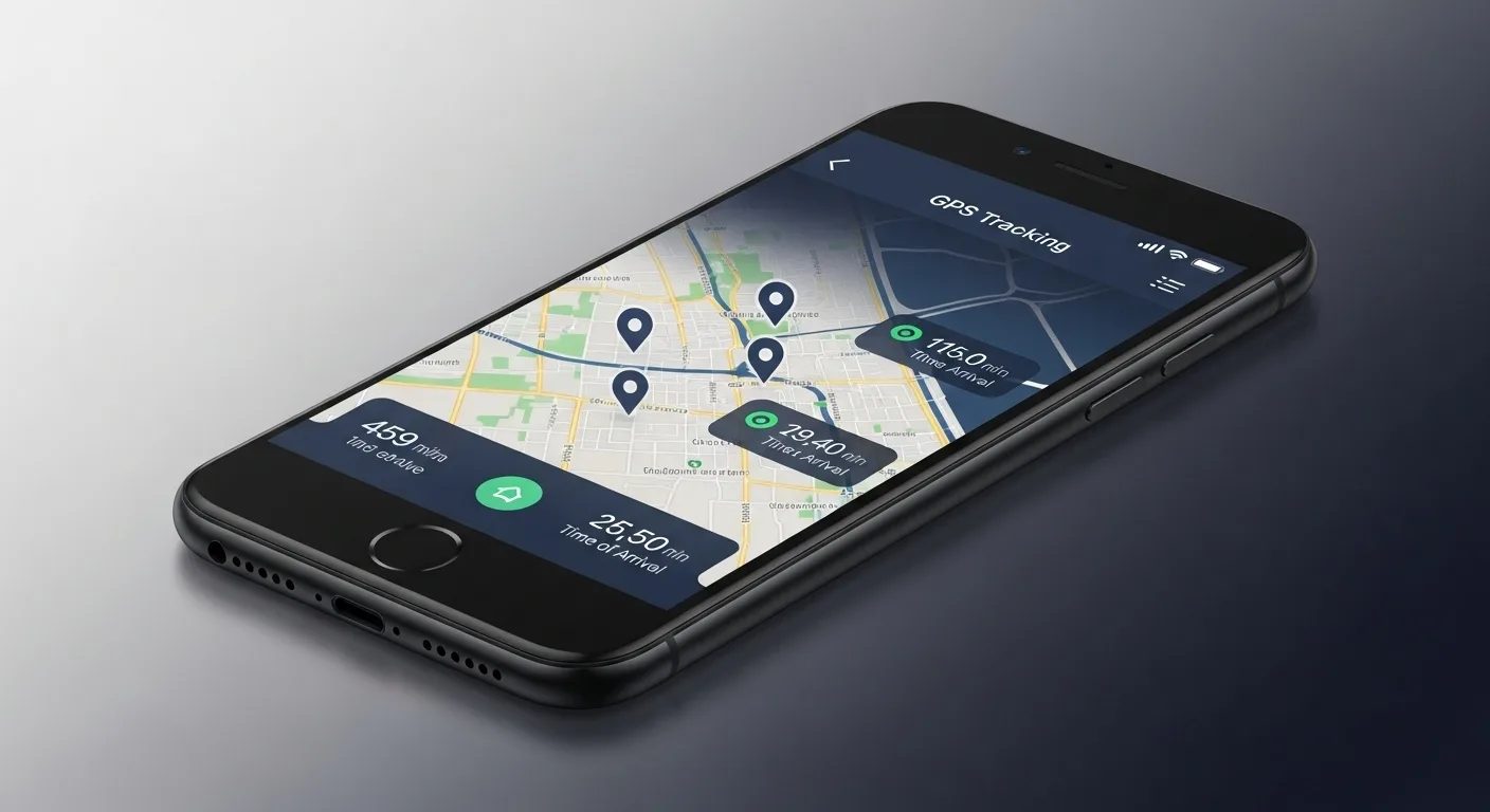 Rastreamento GPS com aplicativo móvel Clara
