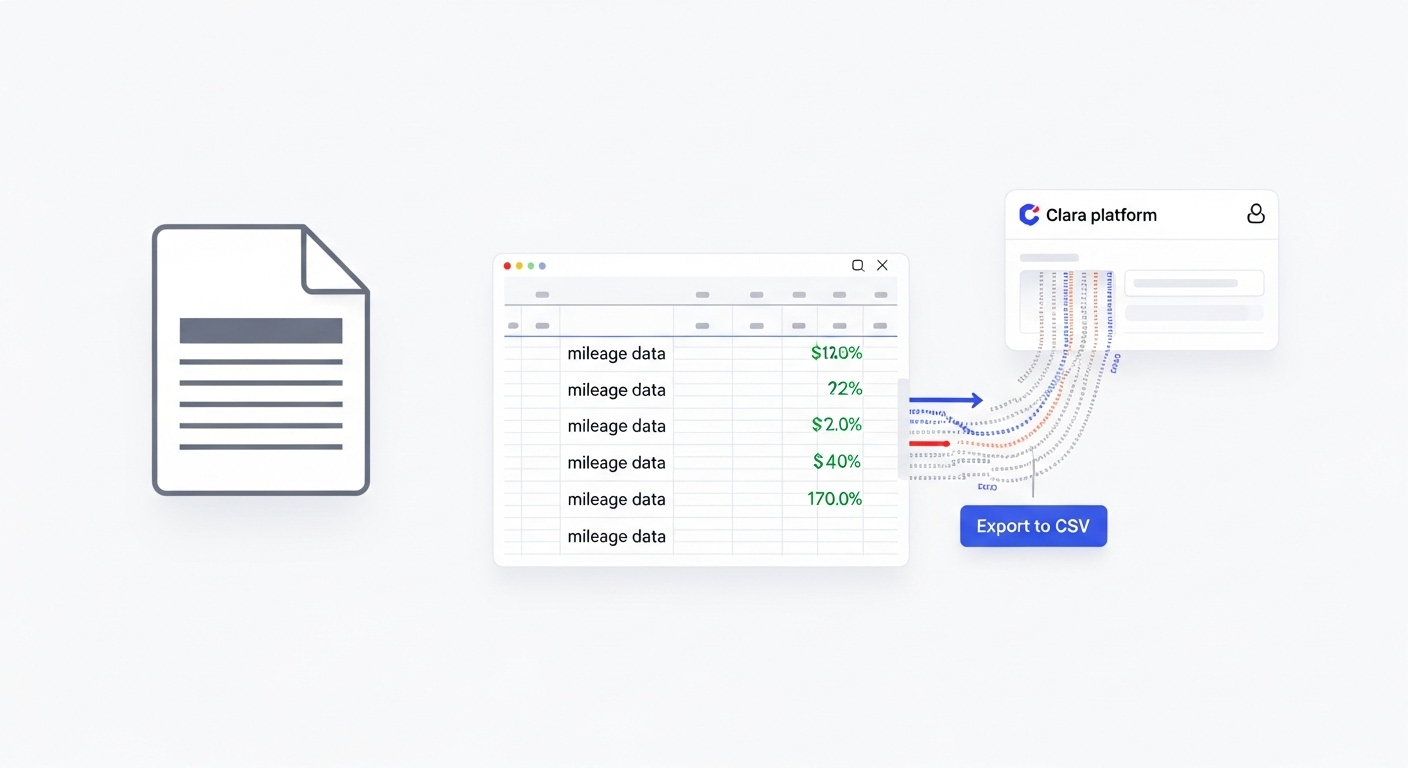 Complete guide to CSV export for Clara