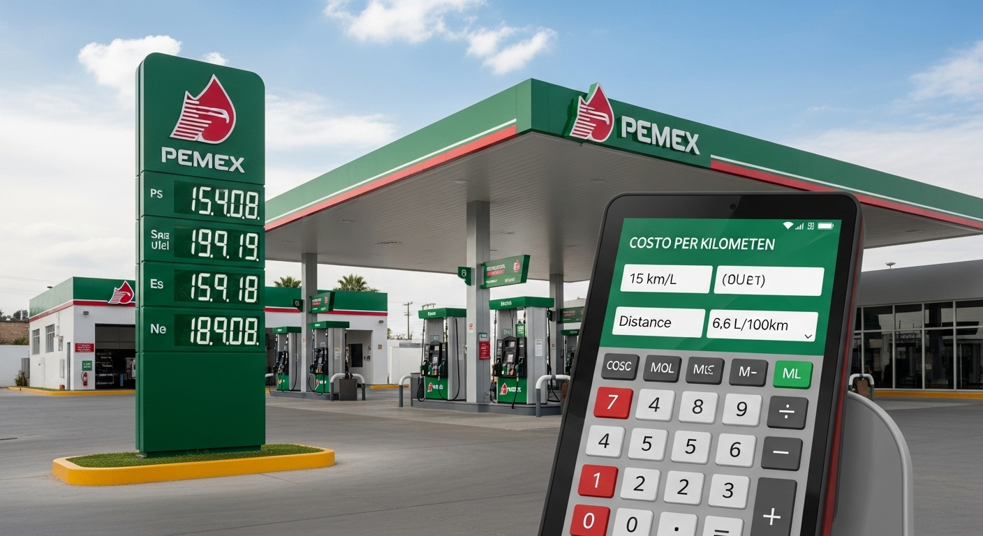 Gasolina no México: como calcular o custo real por km