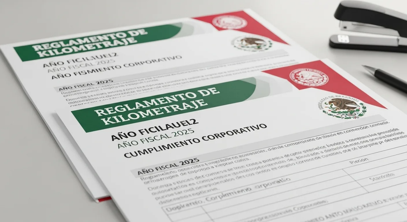 Regulações de quilometragem no México em 2025
