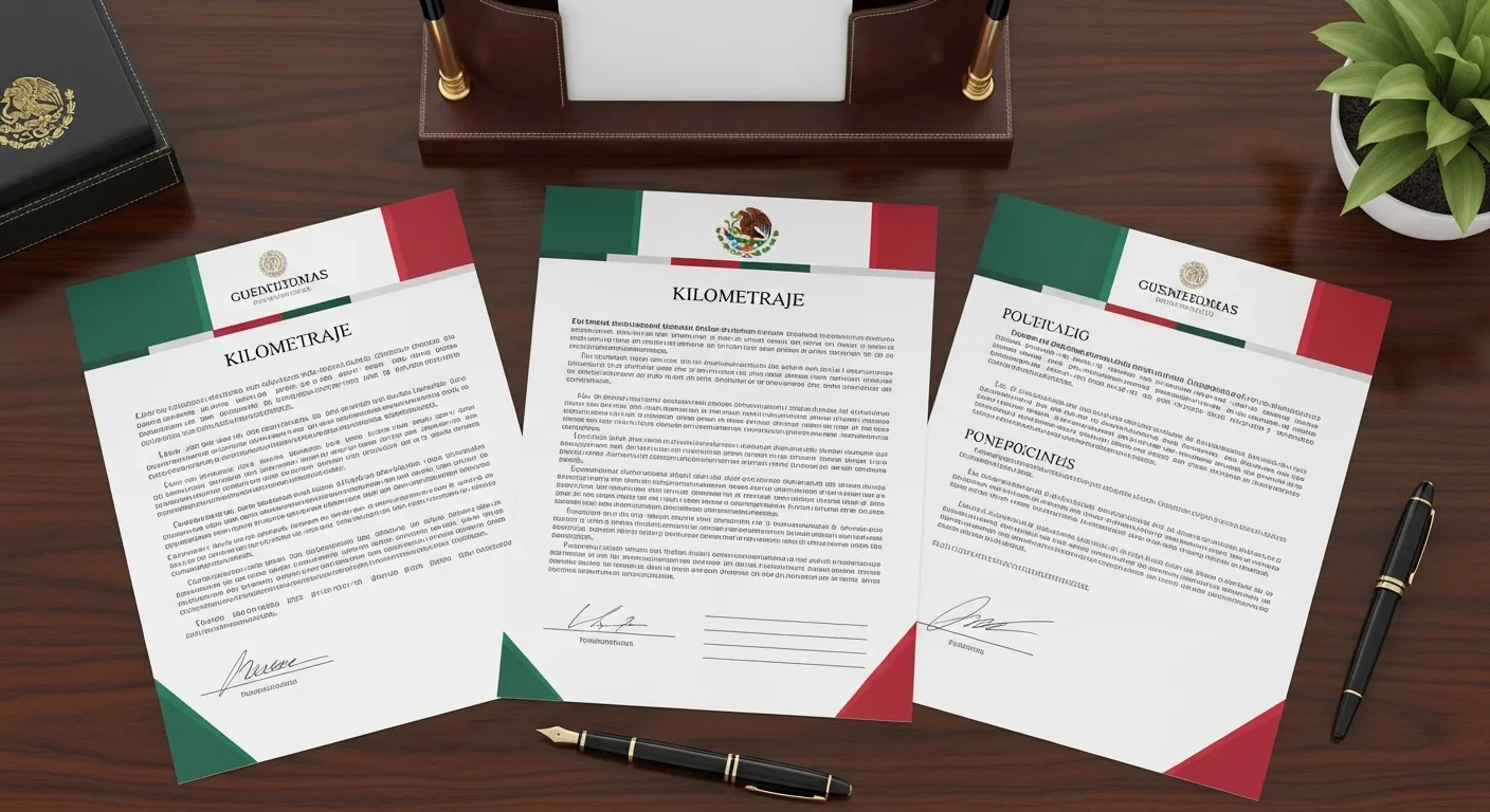 Políticas de quilometragem em empresas mexicanas