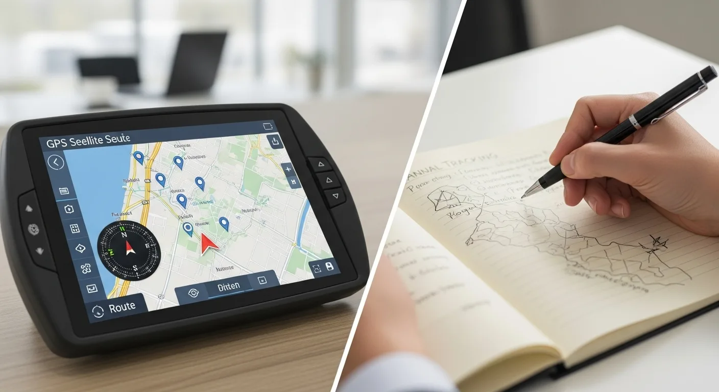 Rastreamento GPS vs manual: qual escolher?